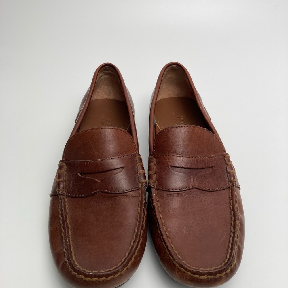 Men's Brown Leather Loafers